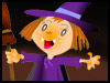 Witchy Halloween! - Happy Halloween Wishes ecards - Halloween Greeting Cards